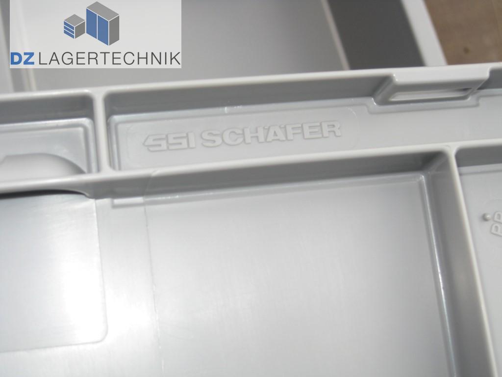 Eurokasten EF 4120 in grau von SSI Schäfer 400x300x120 – Bild 3
