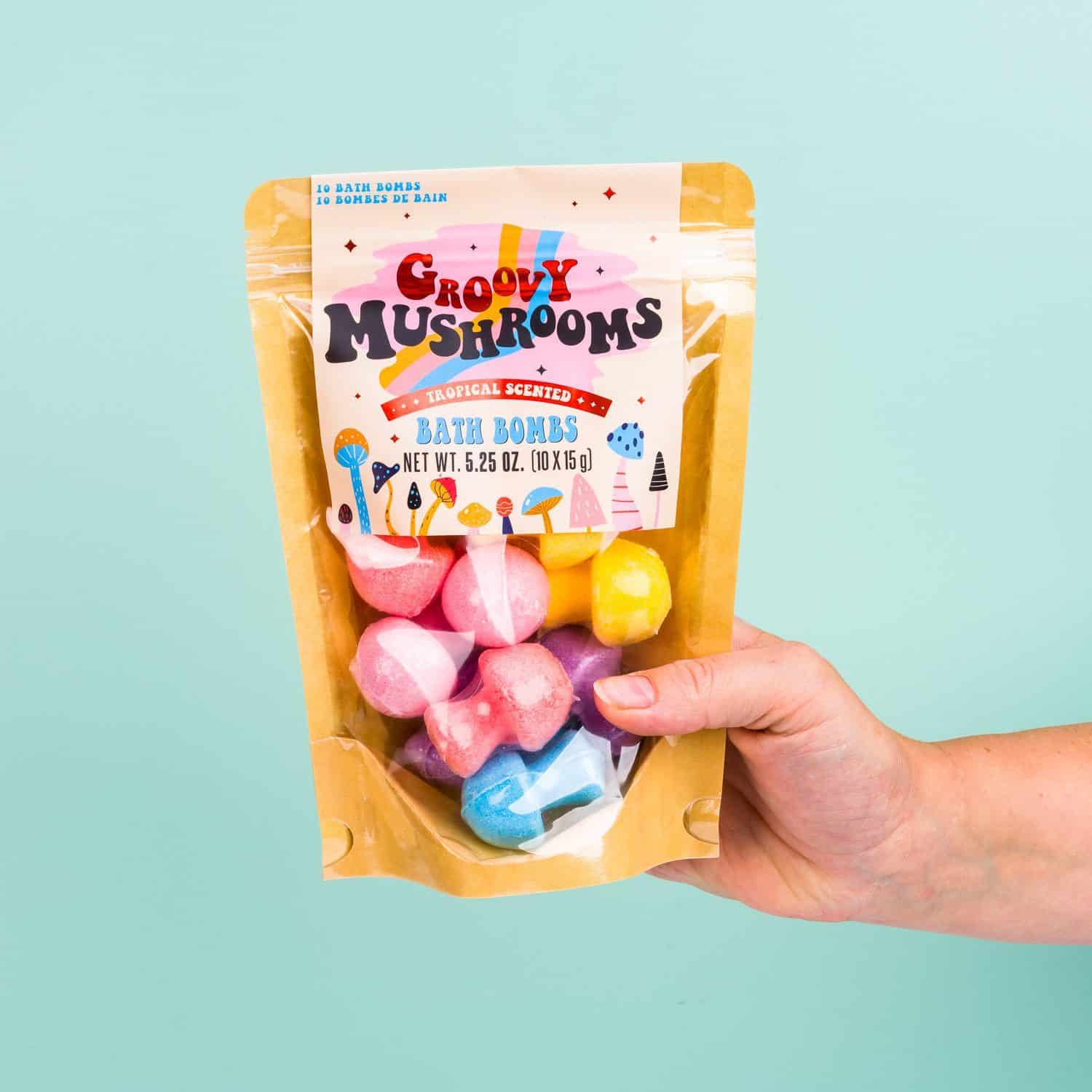 Groovy Mushrooms Badebomben