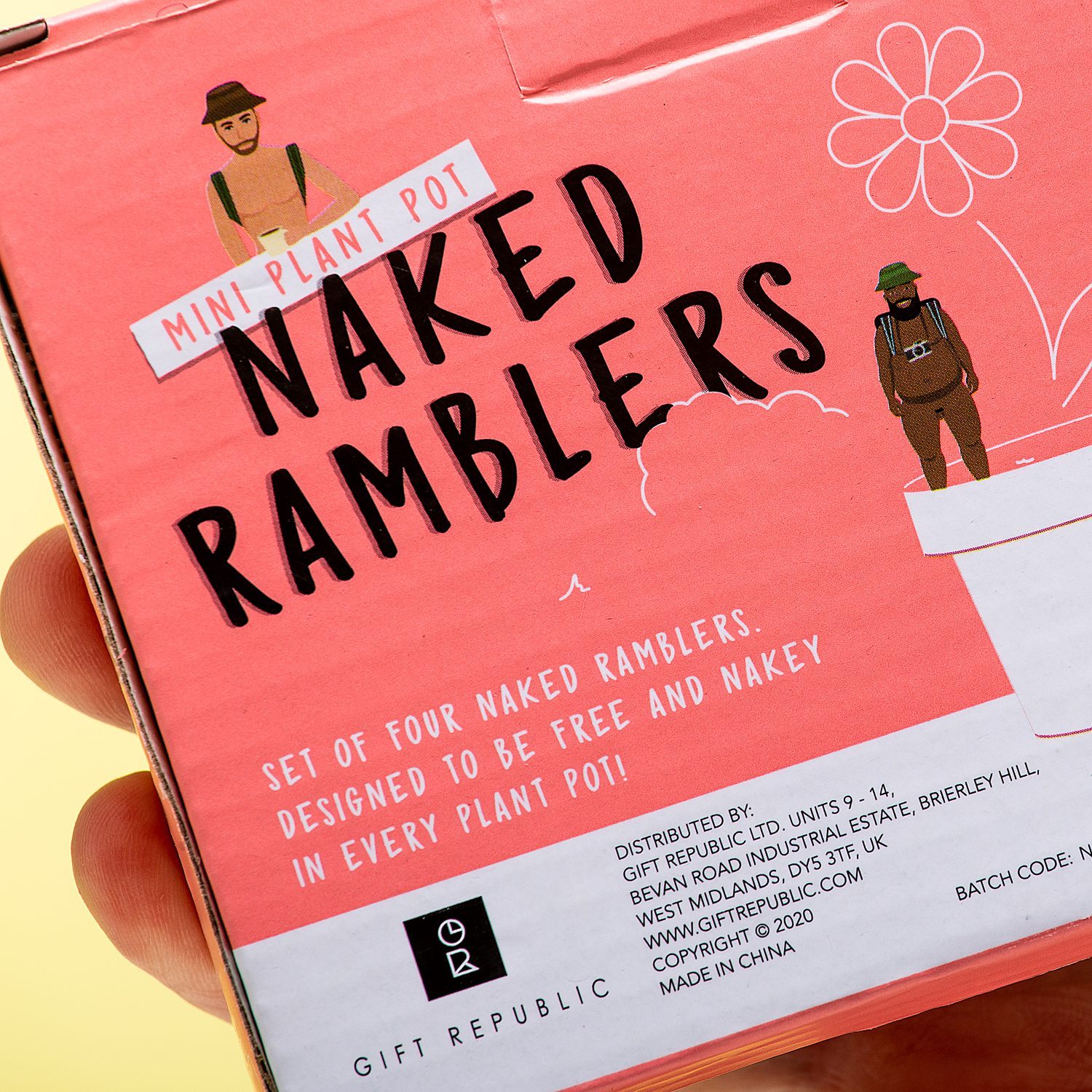 Blumentopf FKK (4er-Set) – Bild 3