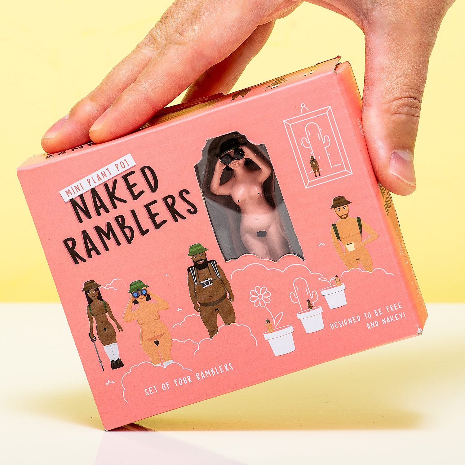 Blumentopf FKK (4er-Set) – Bild 4