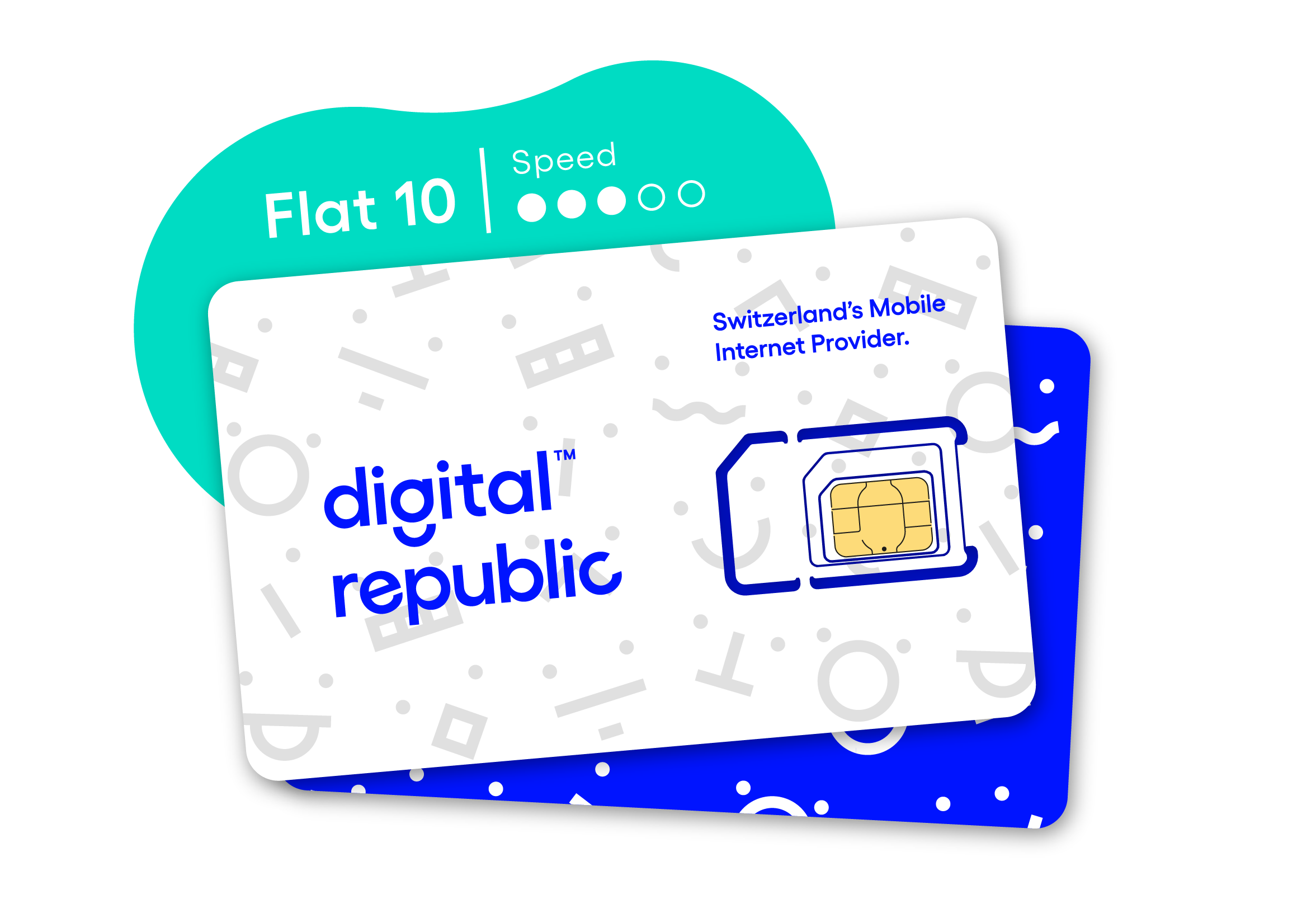 SIM Karte Flat 10MB/s CH yearly