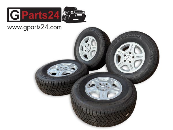 G-Klasse 16-Zoll Schwerlastfelgen Silber RDKS Winterradsatz A4614011002 9007 w461 w463