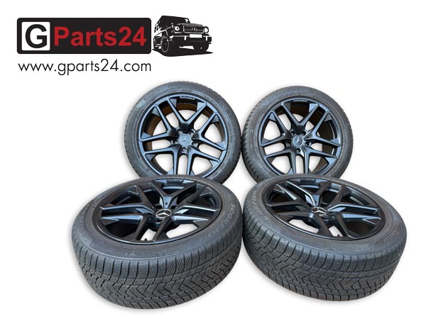 G-Klasse G63 21 Zoll Felgen schwarz-matt AMG Winterradsatz w465 w463a A4634011900 7X36 – Bild 2