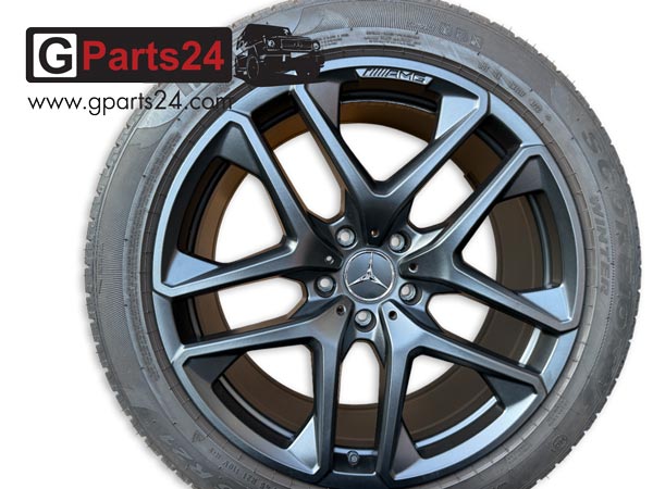 G-Klasse G63 21 Zoll Felgen schwarz-matt AMG Winterradsatz w465 w463a A4634011900 7X36 – Bild 7