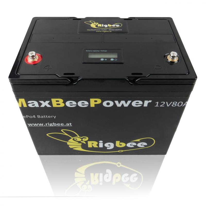 Rigbee MaxBeePower 12V80Ah LiFePo4