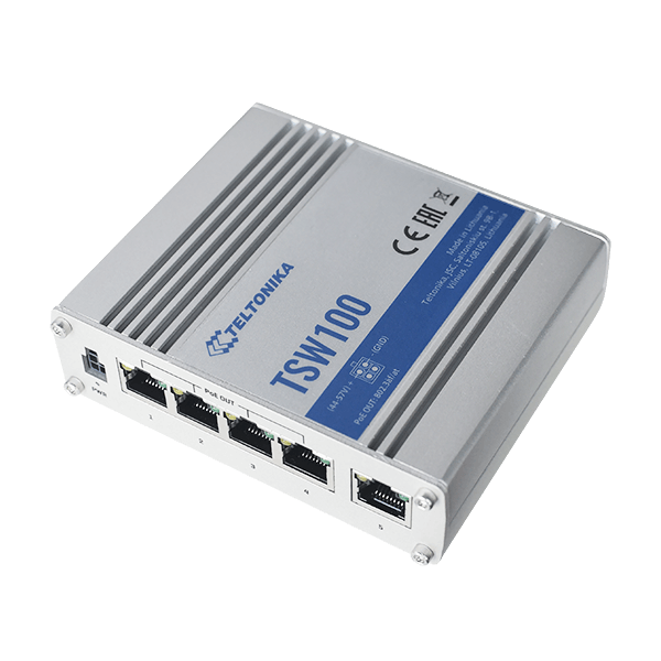 TELTONIKA TSW100 PoE Switch – Bild 3