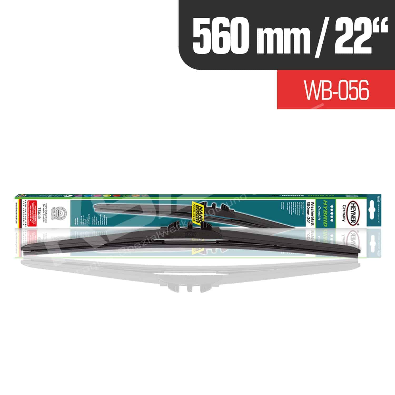 HEYNER Wischerblatt HYBRID 560 mm / 22″